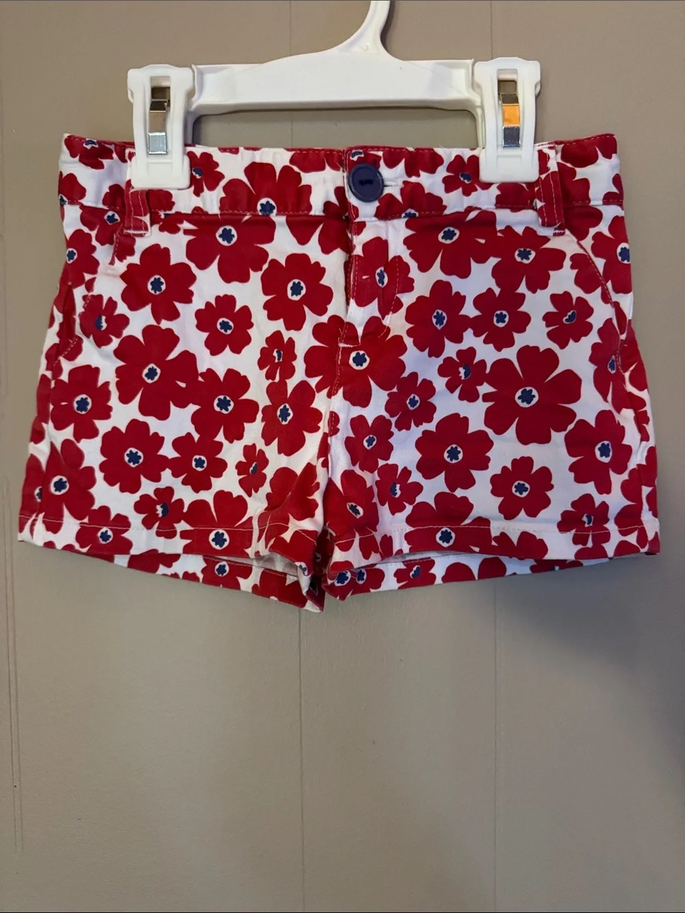Girls Flower Shorts.